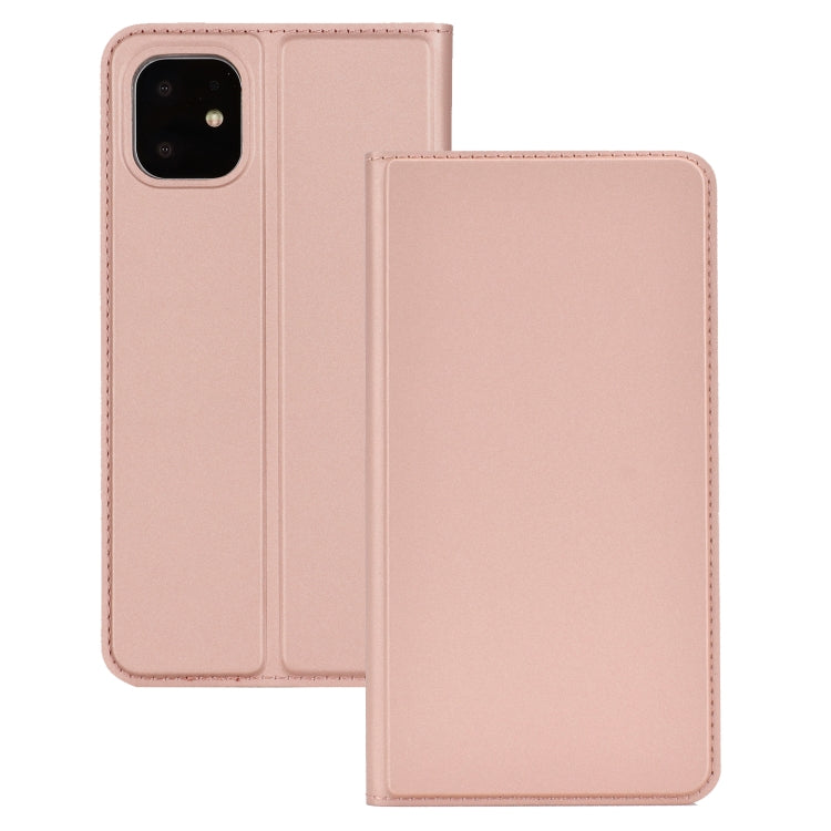 For iPhone 11 Pro  Ultra-thin Voltage Plain Magnetic Suction Card Is Suitable TPU+PU Mobile Phone Jacket with Chuck and Bracket., For iPhone 11 Pro