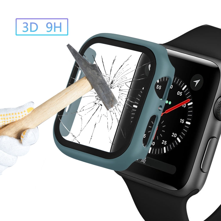 ENKAY Hat-prince Full Coverage PC Case + Tempered Glass Protector for Apple Watch Series 5 / 4 40mm