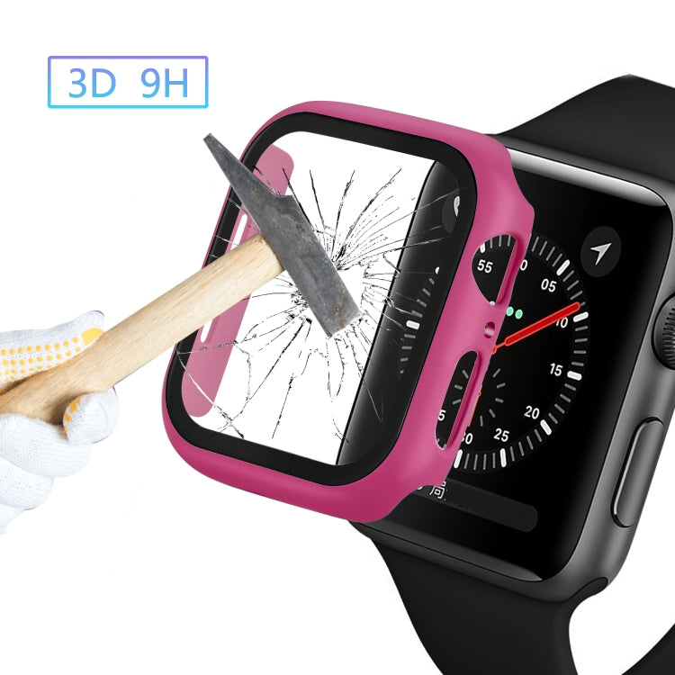 ENKAY Hat-prince Full Coverage PC Case + Tempered Glass Protector for Apple Watch Series 5 / 4 40mm
