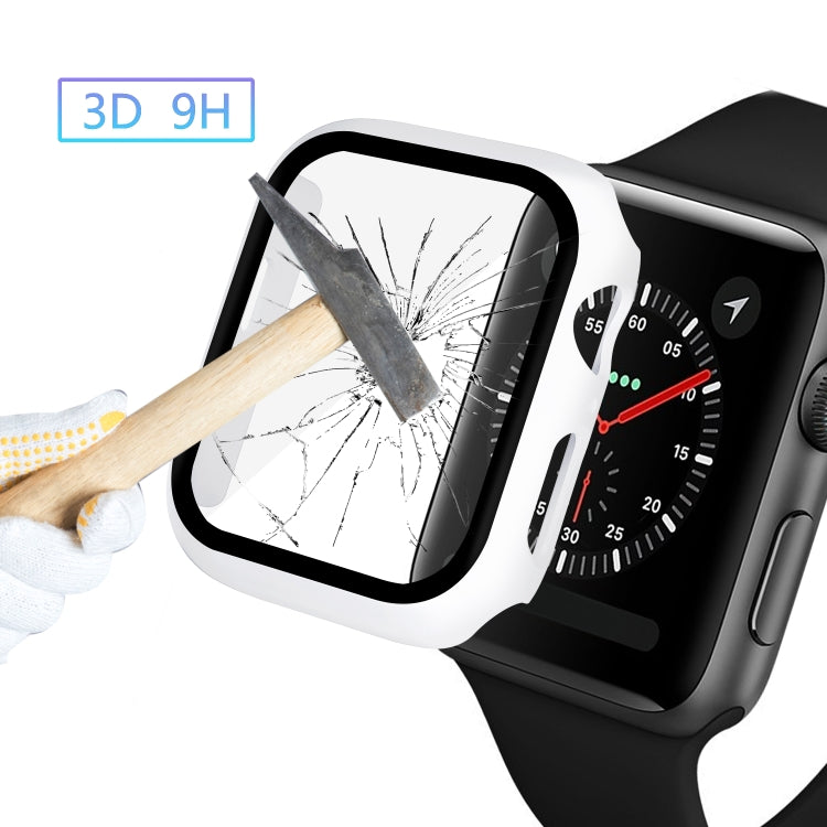 ENKAY Hat-prince Full Coverage PC Case + Tempered Glass Protector for Apple Watch Series 5 / 4 40mm