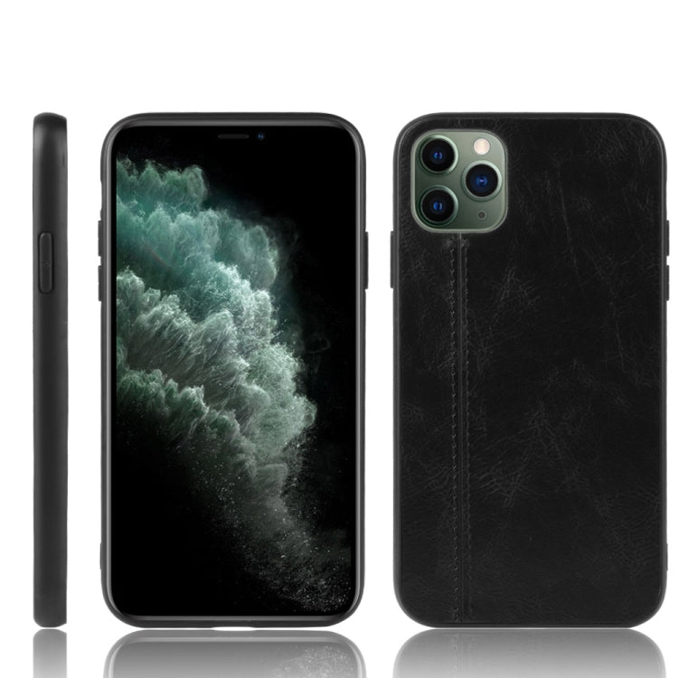 For iPhone 11 Pro Max Shockproof Sewing Cow Pattern Skin PC + PU + TPU Case, For iPhone 11 Pro Max