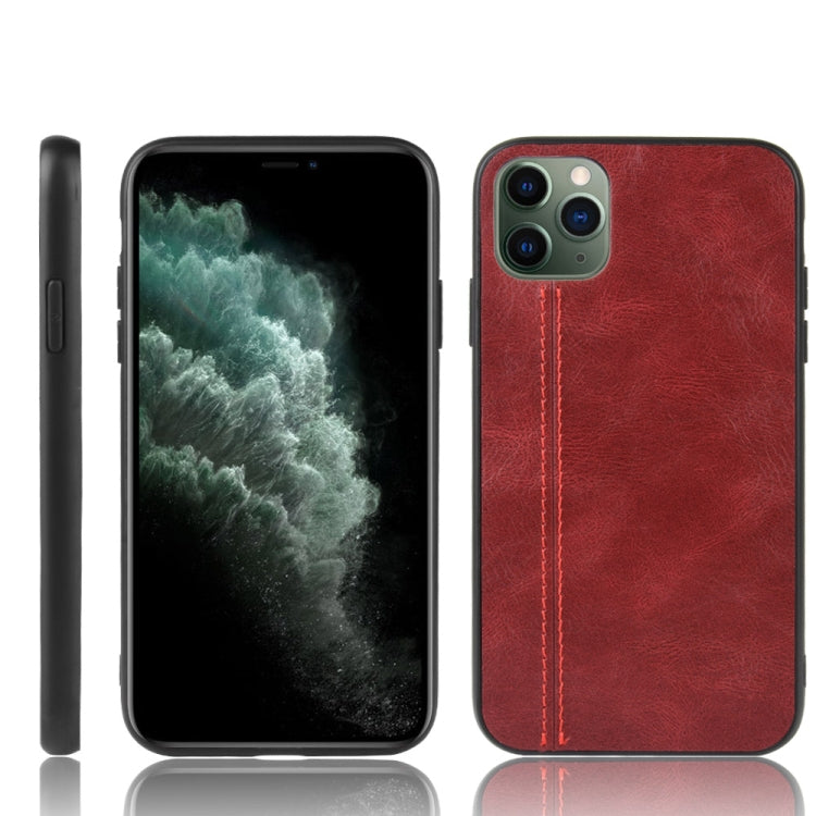 For iPhone 11 Pro Max Shockproof Sewing Cow Pattern Skin PC + PU + TPU Case, For iPhone 11 Pro Max