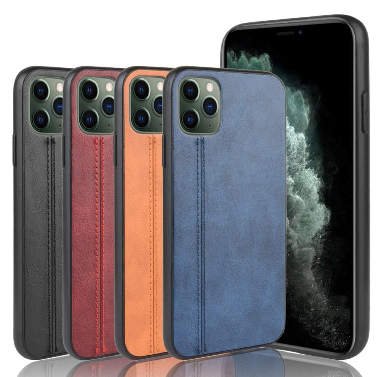 For iPhone 11 Pro Shockproof Sewing Cow Pattern Skin PC + PU + TPU Case, For iPhone 11 Pro