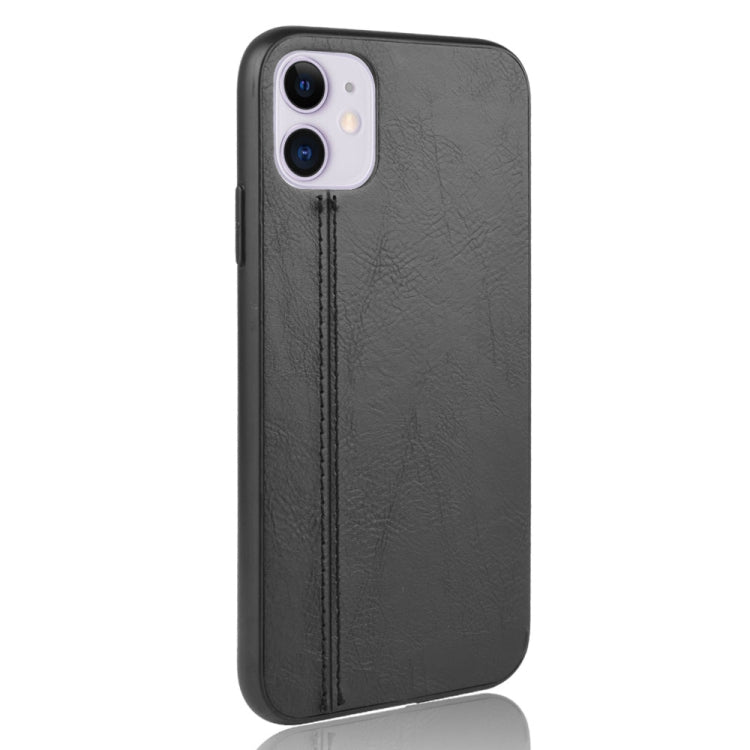 For iPhone 11 Shockproof Sewing Cow Pattern Skin PC + PU + TPU Case, For iPhone 11