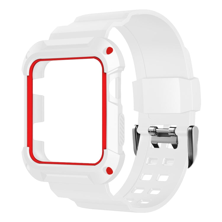 For Apple Watch 3 / 2 / 1  Generation  42mm All-In-One Silicone Strap
