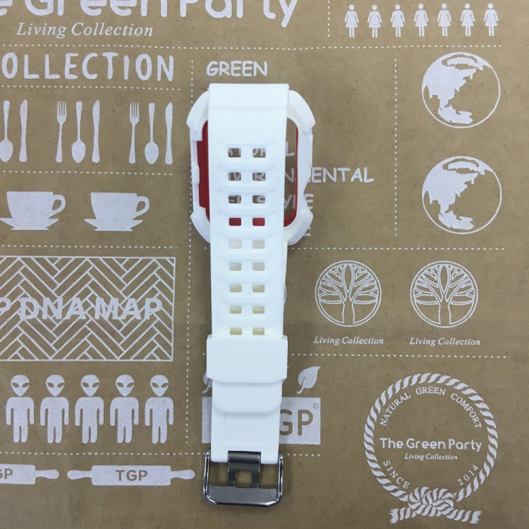 For Apple Watch 3 / 2 / 1  Generation  42mm All-In-One Silicone Strap