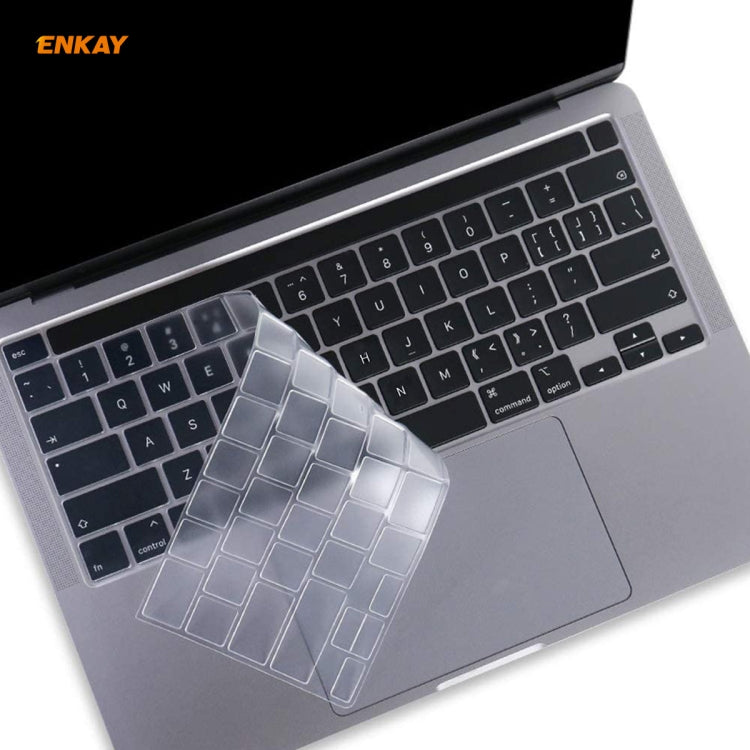 Protection clavier souple ENKAY pour MacBook Pro 16 pouces (A2141) en TPU, version américaine