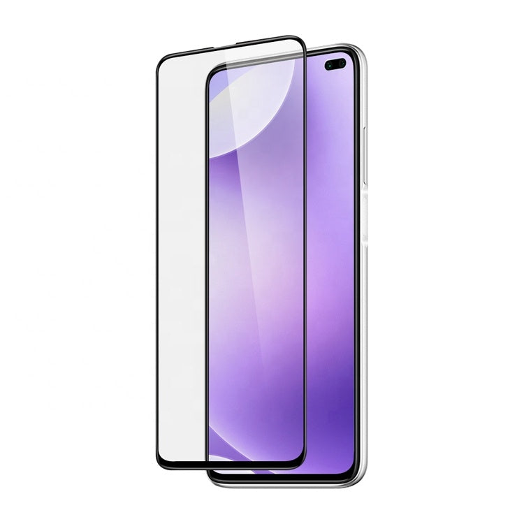 10PCS For Xiaomi Redmi K30  mocolo 0.33mm 9H 2.5D Full Glue Tempered Glass Film