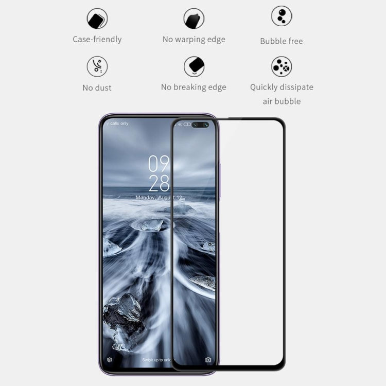 10PCS For Xiaomi Redmi K30  mocolo 0.33mm 9H 2.5D Full Glue Tempered Glass Film