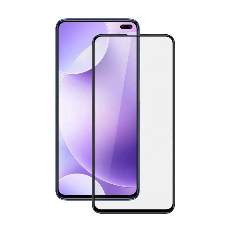 10PCS For Xiaomi Redmi K30  mocolo 0.33mm 9H 2.5D Full Glue Tempered Glass Film