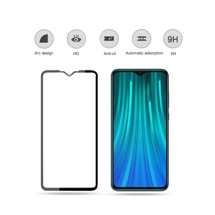 10PCS mocolo 0.33mm 9H 2.5D Full Glue Tempered Glass Film