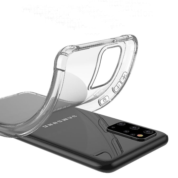 For Galaxy S11e Four-Corner Anti-Drop Ultra-Thin Transparent TPU Phone Case, For Galaxy S20 Ultra
