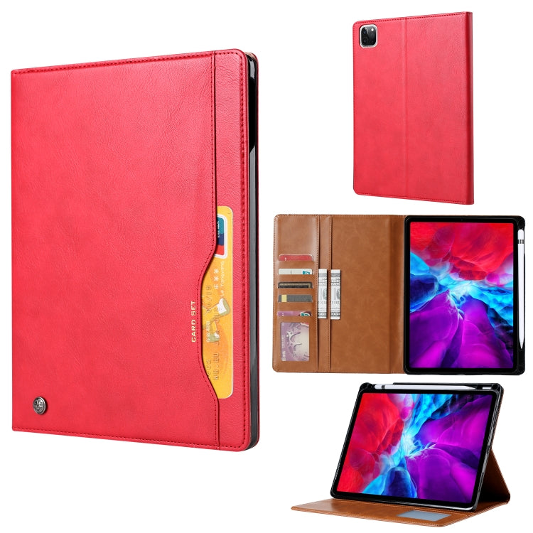 For iPad Pro 11 (2020) Knead Skin Texture Horizontal Flip Leather Case , with Photo Frame & Holder & Card Slots & Wallet, For iPad Pro 11 (2020)
