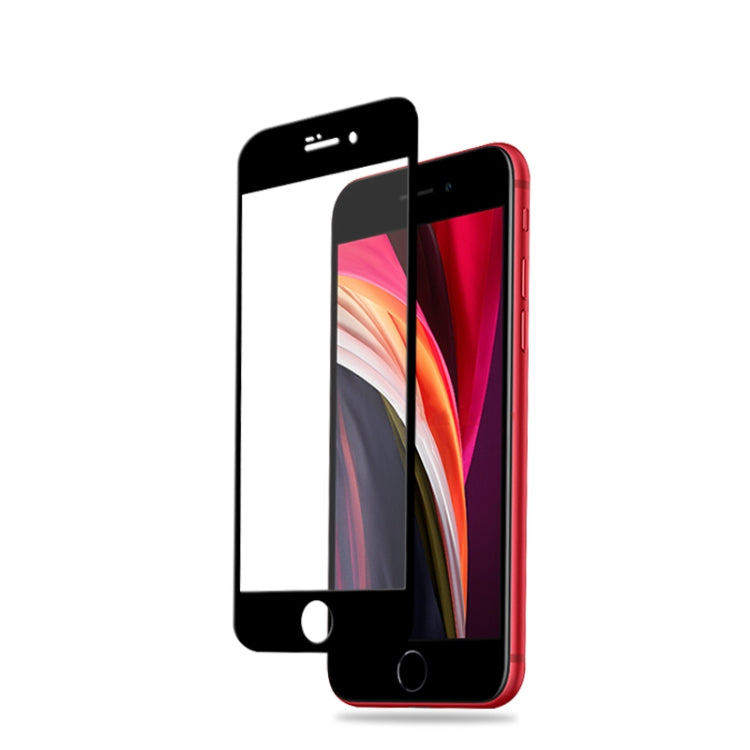 For iPhone SE 2020 mocolo 0.33mm 9H 2.5D Full Glue Tempered Glass Film, 1pcs