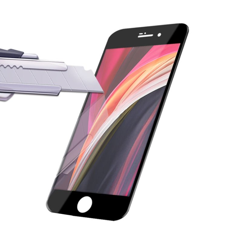 For iPhone SE 2020 mocolo 0.33mm 9H 2.5D Full Glue Tempered Glass Film, 1pcs