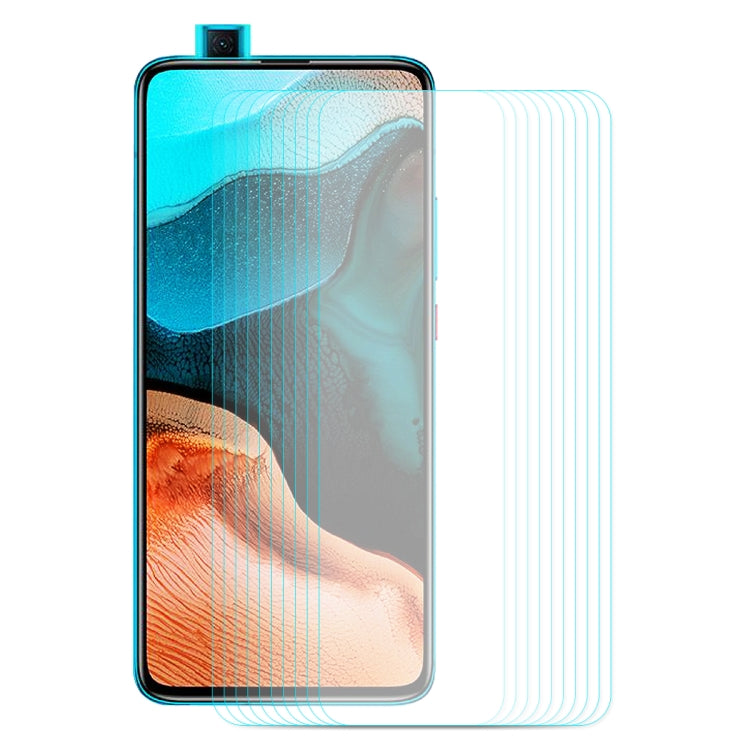 10 PCS ENKAY Hat-Prince 0.26mm 9H 2.5D Curved Edge Tempered Glass Film