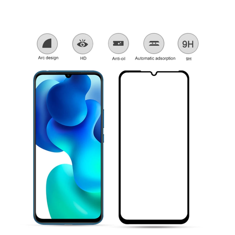 For Xiaomi Mi 10 Lite mocolo 0.33mm 9H 3D Full Glue Curved Full Screen Tempered Glass Film