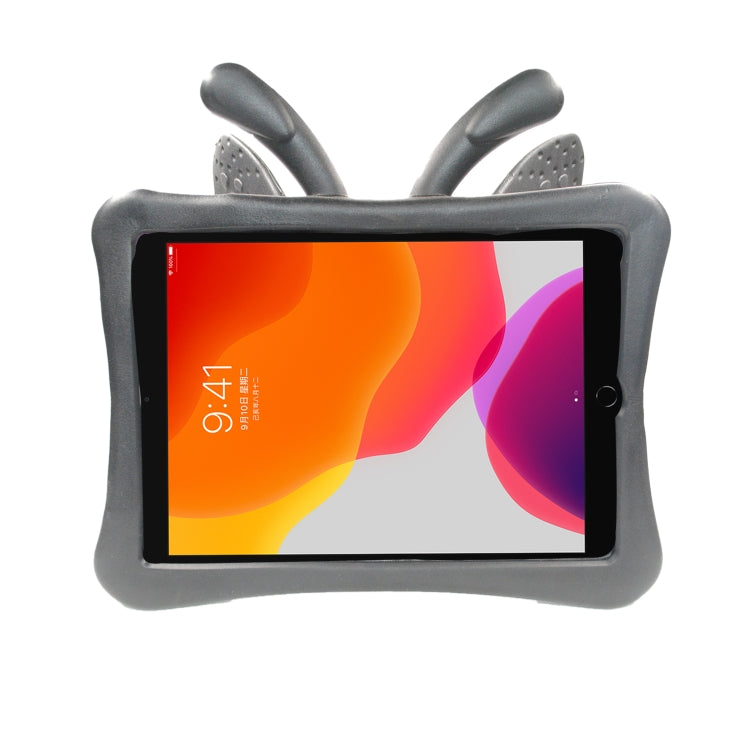 Coque de protection anti-chute en EVA pour iPad 10.2 (2021/2020/2019/10.5) avec support papillon