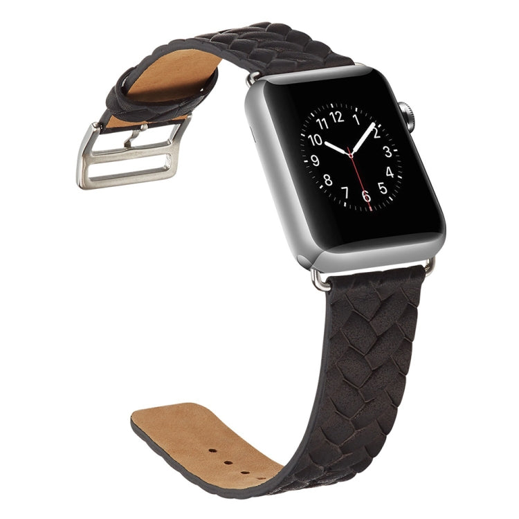 For Apple Watch Series 5 & 4 44mm / 3 & 2 & 1 42mm Braided Strap