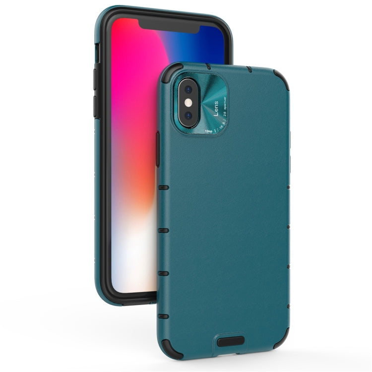 For iPhone 11 Pro  Shockproof Grain Leather  PC + TPU Case, For iPhone 11 Pro