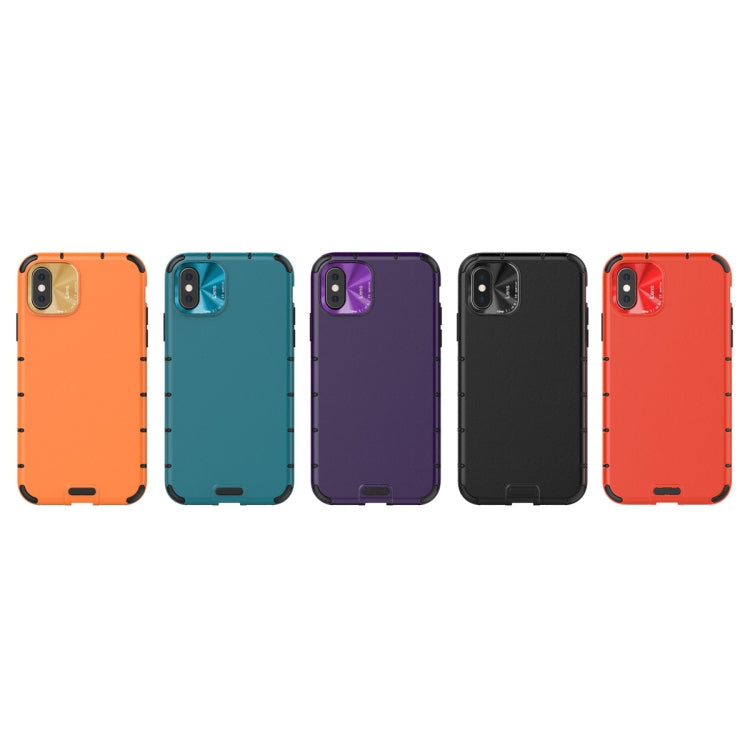 For iPhone 11 Pro  Shockproof Grain Leather  PC + TPU Case, For iPhone 11 Pro