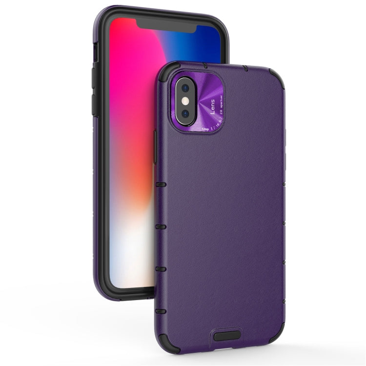 For iPhone 11 Pro  Shockproof Grain Leather  PC + TPU Case, For iPhone 11 Pro