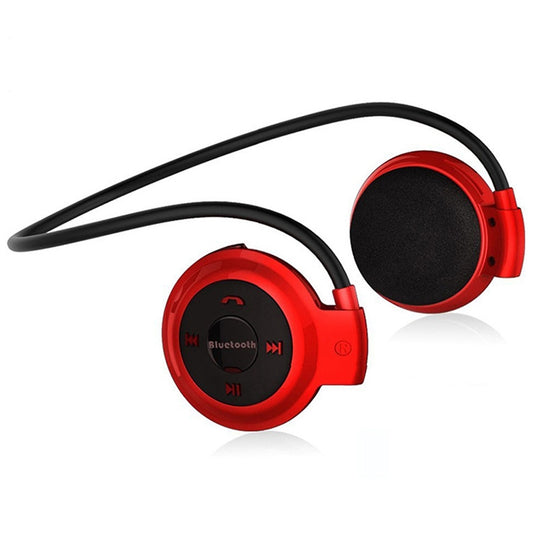 NVAHVA MP3 Player Bluetooth wireless sport headphones with FM radio, red blue gold colors