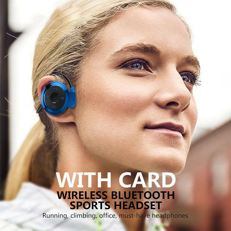 NVAHVA MP3 Player Bluetooth Headphone, Wireless Sport Headset MP3 Player With FM Radio, Stereo Earphone TF Card MP3 Max to 32GB, mini-503 Blue, mini-503 Gold, mini-503 Black