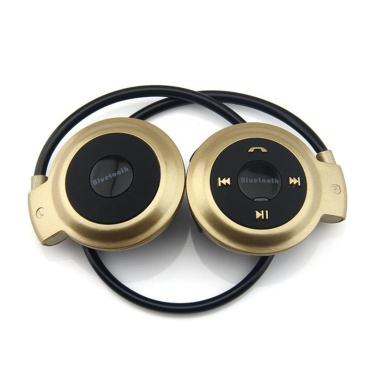 NVAHVA MP3 Player Bluetooth Headphone, Wireless Sport Headset MP3 Player With FM Radio, Stereo Earphone TF Card MP3 Max to 32GB, mini-503 Gold, mini-503 Black, mini-503 Red, mini-503 Blue