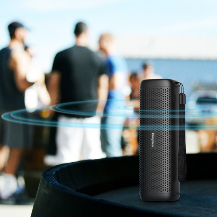 meidong MD-6110 Portable wireless Bluetooth Speaker Stereo 15W TF Music Subwoofer Metal Speakers for Outdoor