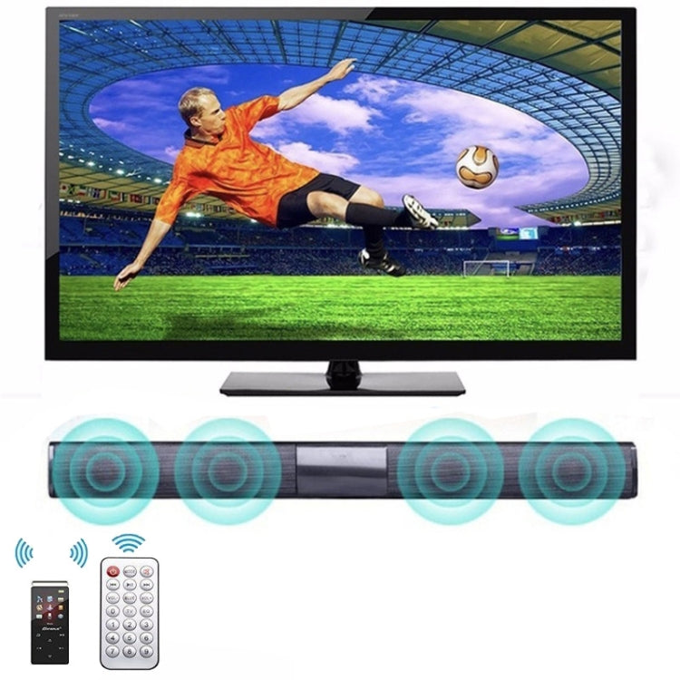 Barre de son TV 20 W Bluetooth, haut-parleur, radio FM, système home cinéma, caisson de basses portable sans fil, lecteur MP3, Boombox pour Xiaomi
