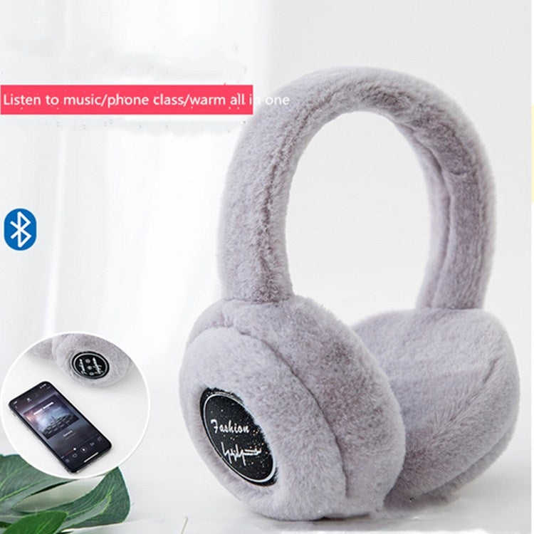 Cache-oreilles Bluetooth en peluche coupe-vent pour hommes et femmes