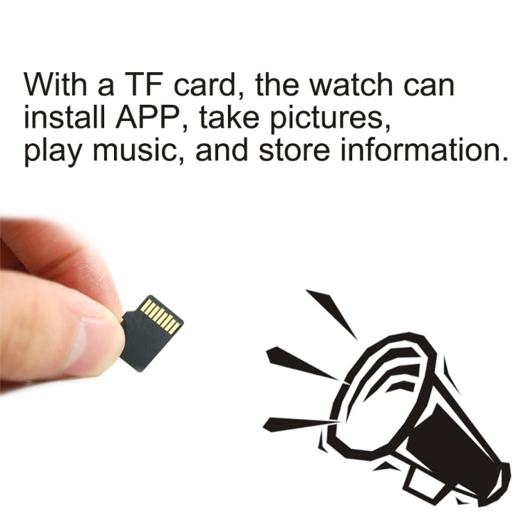 A1 1.54 inch IPS Screen Bluetooth Smart Watch Support Call Music Photography TF Card