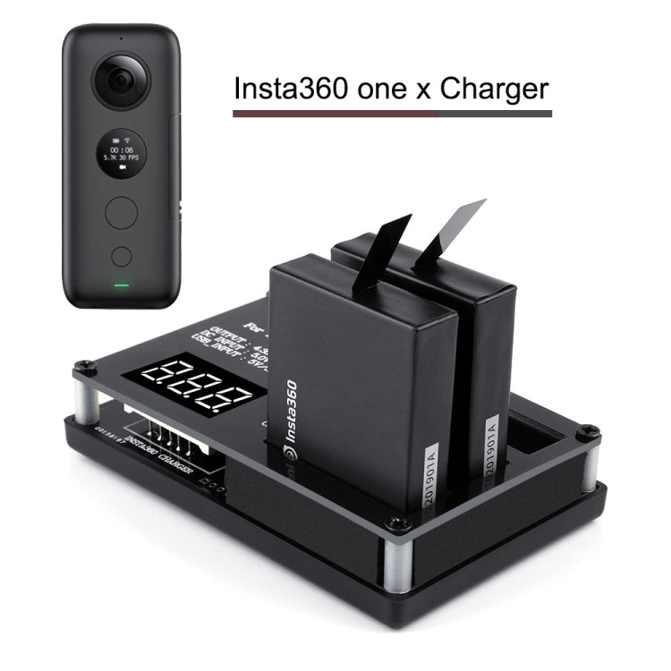 Insta360 ONE X 3-Battery Charger with Digital Display