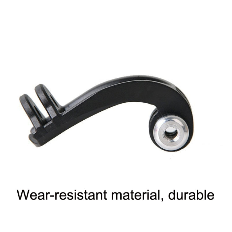 Sports Camera Accessories For GoPro HERO11 Black / HERO9 Black / DJI Osmo Action 3, Center Vertical Bend Arm, Arc Extension Rod, Centered Universal Bend Arm, 1/4 Transfer Head