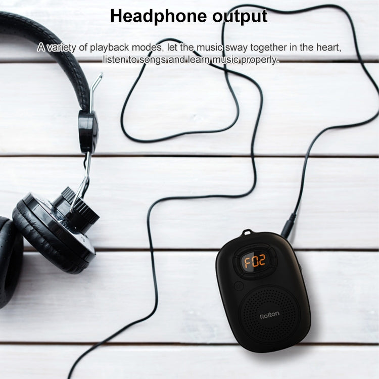 Rolton E200 Mobile Phone Wireless Bluetooth Speaker Mini Portable Outdoor Small Audio Subwoofer Speaker, Pink, Blue, Black