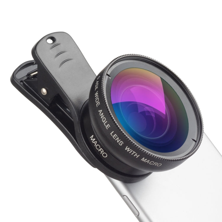 0.45X Ultra Wide Macro Combination Phone Lens with Clip