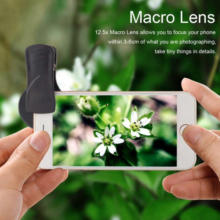 0.45X Ultra Wide Macro Combination Phone Lens with Clip