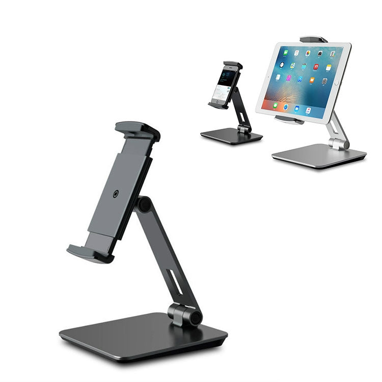 AP-7X Universal Aluminum Stand Desk Mount Holder for 4.7-9.7 inch Phone & Tablet PC