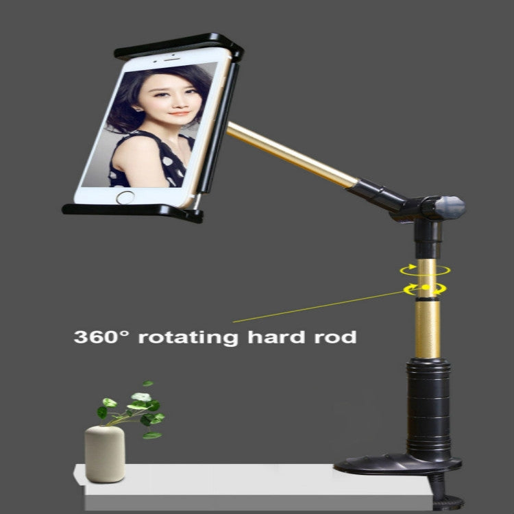 360 Degree Rotation Lazy Mount Folding Long Arm Phone Stand Holder for 4-14 Inch Tablet & Phone, 1 Arm, 2 Arm, 3 Arm