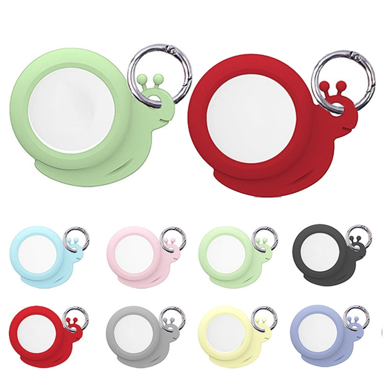 3PCS For AirTag Tracking Anti-Lost Locator Silicone Snails Case