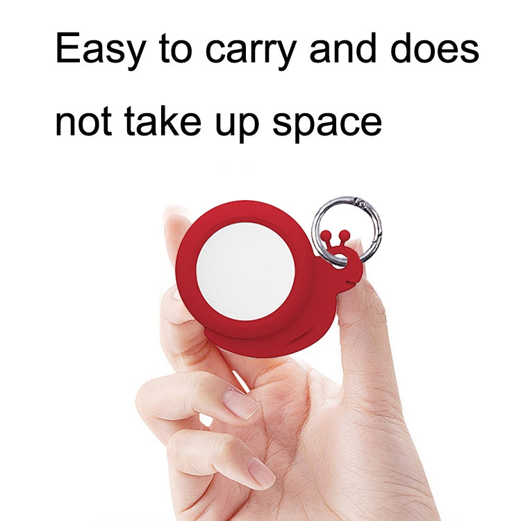 3PCS For AirTag Tracking Anti-Lost Locator Silicone Snails Case