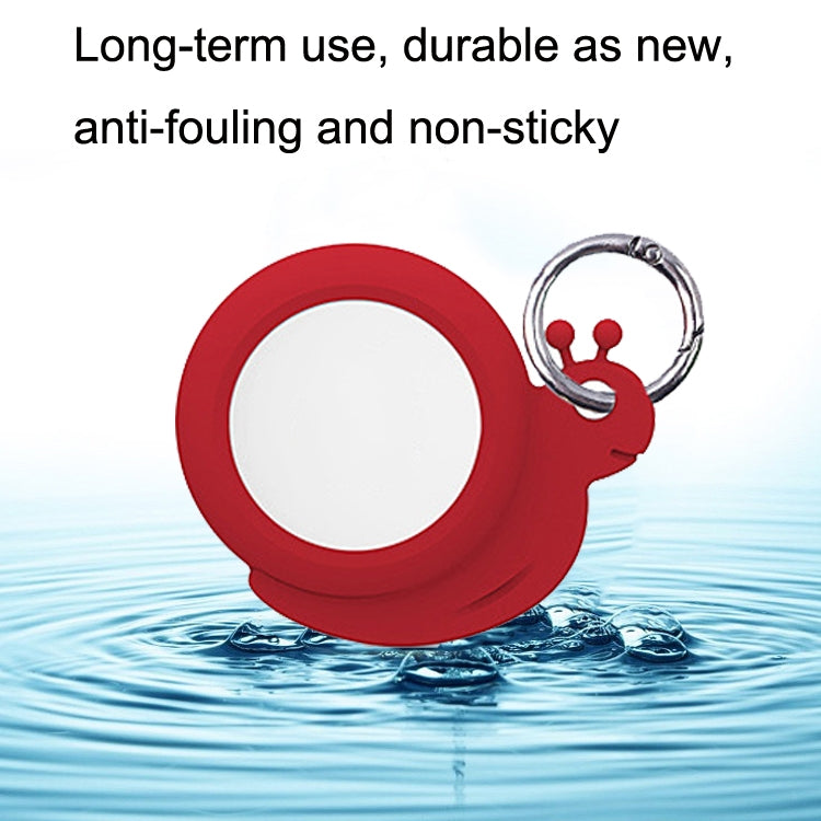 3PCS For AirTag Tracking Anti-Lost Locator Silicone Snails Case