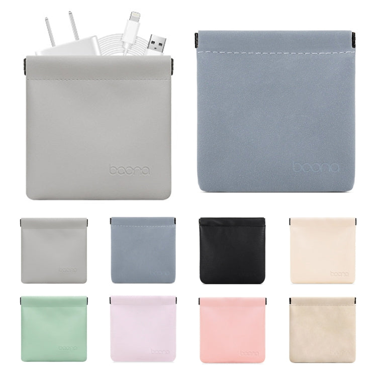 2 PCS Baona Earphone Data Cable Storage Bag Mini Portable U Disk Earphone Bag