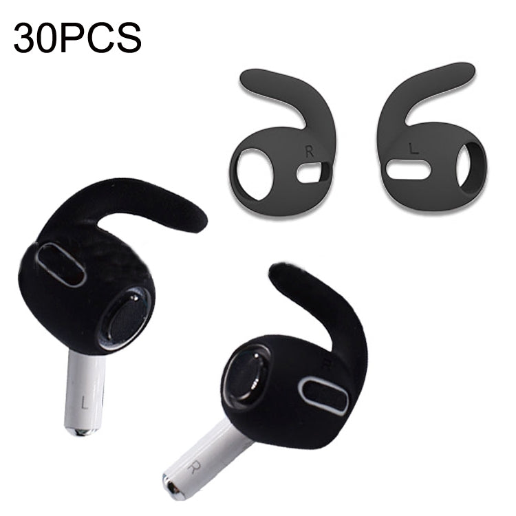 30PCS Ultra-thin Earphone Ear Caps For Apple Airpods Pro, With Ear Hooks