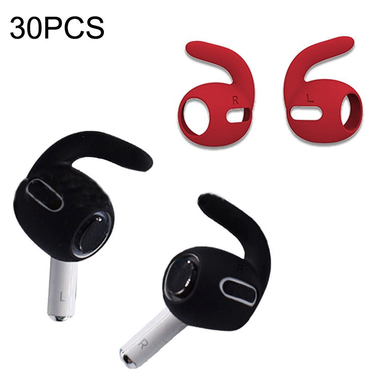 30PCS Ultra-thin Earphone Ear Caps For Apple Airpods Pro, With Ear Hooks