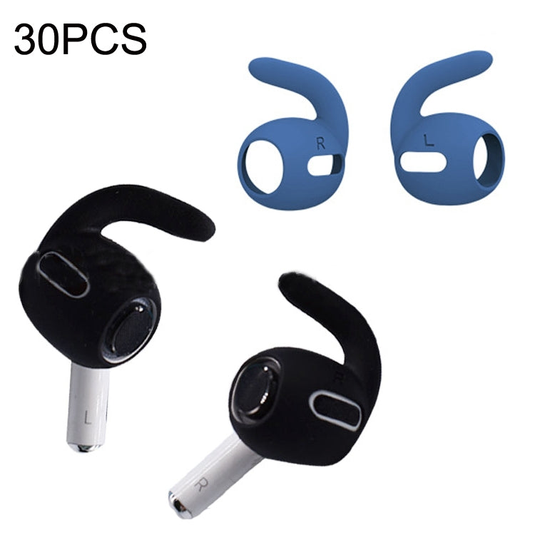 30PCS Ultra-thin Earphone Ear Caps For Apple Airpods Pro, With Ear Hooks