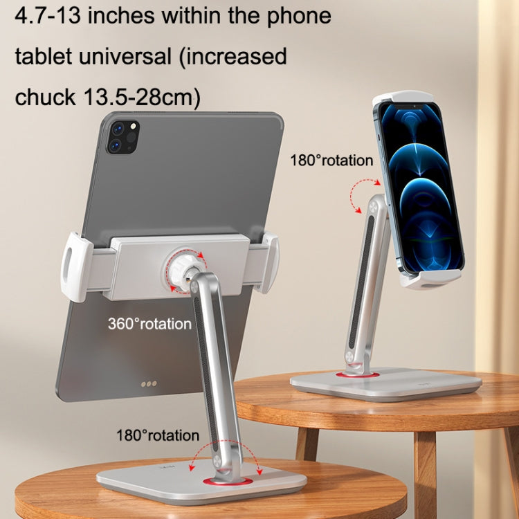 SSKY X28 Desktop Phone Tablet Stand Folding Bed Head Online Classes Convenient Support, X28 White, X28 Black
