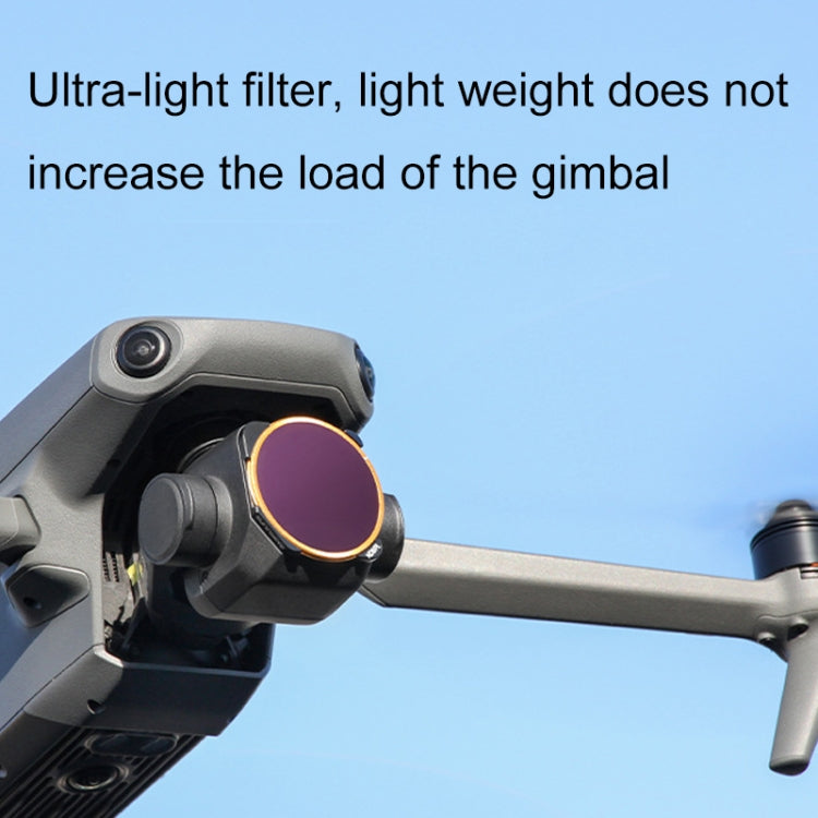 Sunnylife M3-FI330 For Mavic 3 Filter, CPL+ND8+ND16, ND4 / PL+ND8 / PL+ND16 / PL+ND32 / PL, ND4+ND8+ND16+ND32, MCUV+CPL+ND4+ND8, MCUV+CPL+ND4+ND8+ND16+ND32