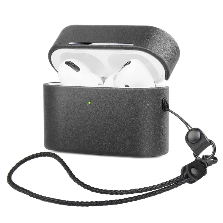 Wireless Earphone Protective Shell Leather Case Split Storage Box, For Airpods Pro